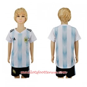 Maillot/Tenue Argentine Enfant Domicile Coupe du monde 2018
